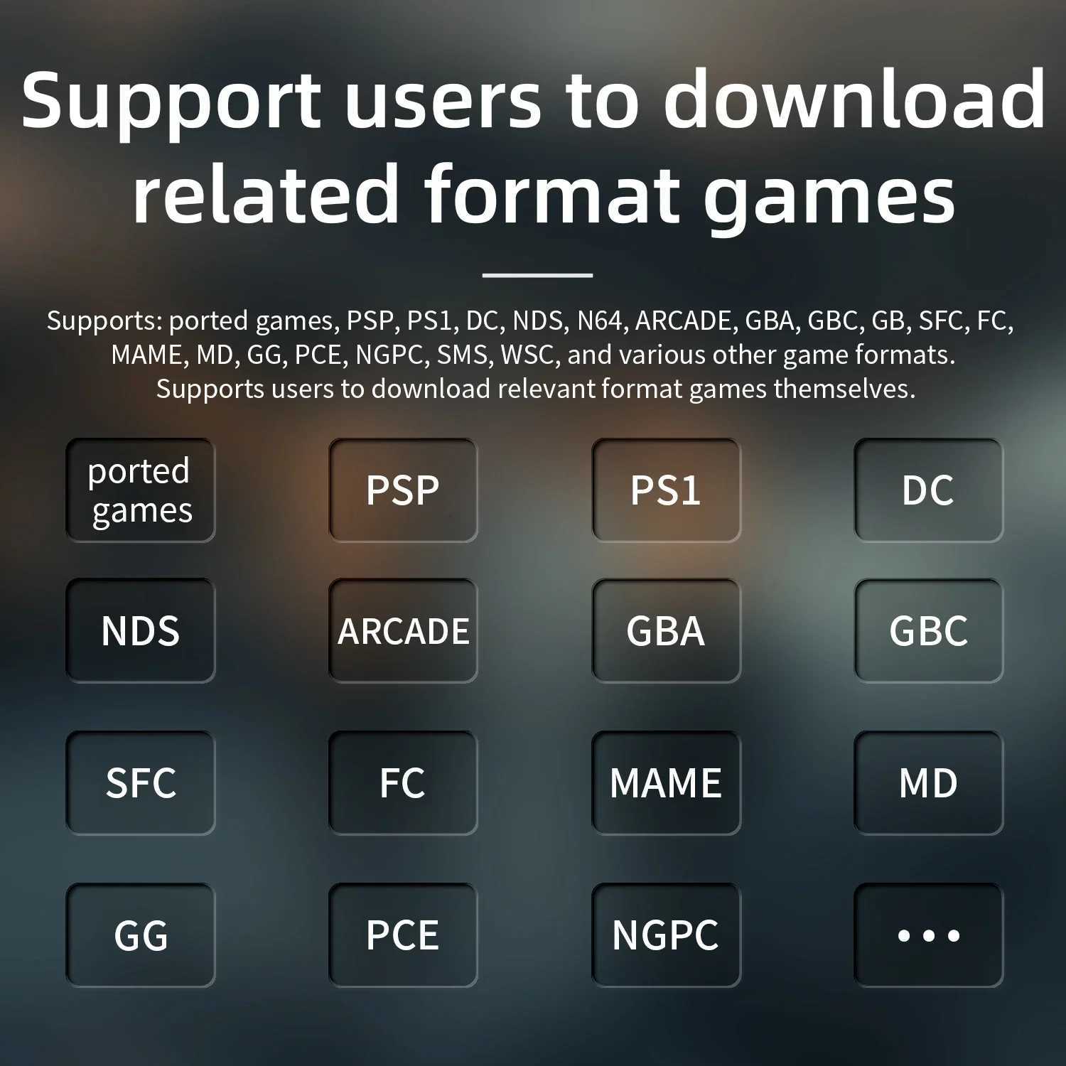 ANBERNIC RG40XX H Handheld Game Console Linux System Joystick RGB Lighting Effect 256G 300 P Game Video Player Trimui ConsoleM251111