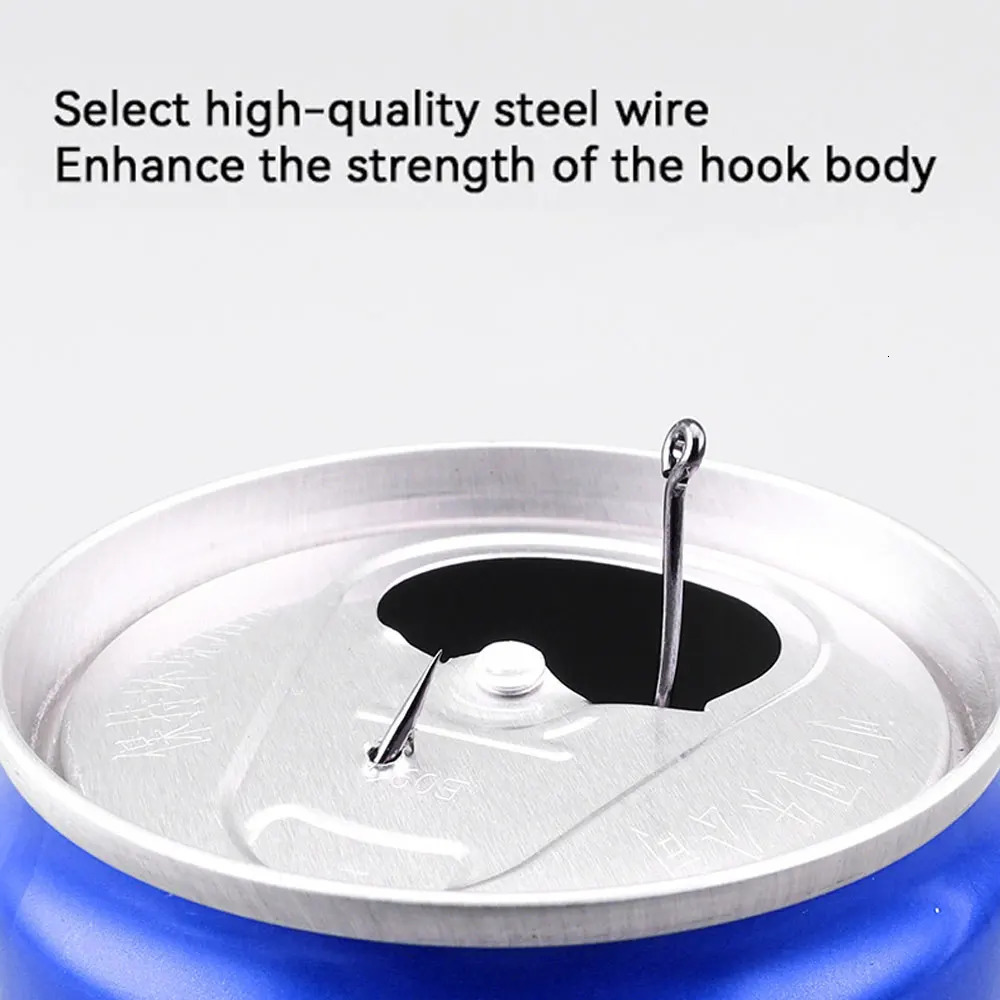 20pcslot Drop S Hooks 330 High Carbon Steel Offset Wacky Fishhooks Crank Barbed Hook For Soft Lures Worm Fishing Tackle 251103