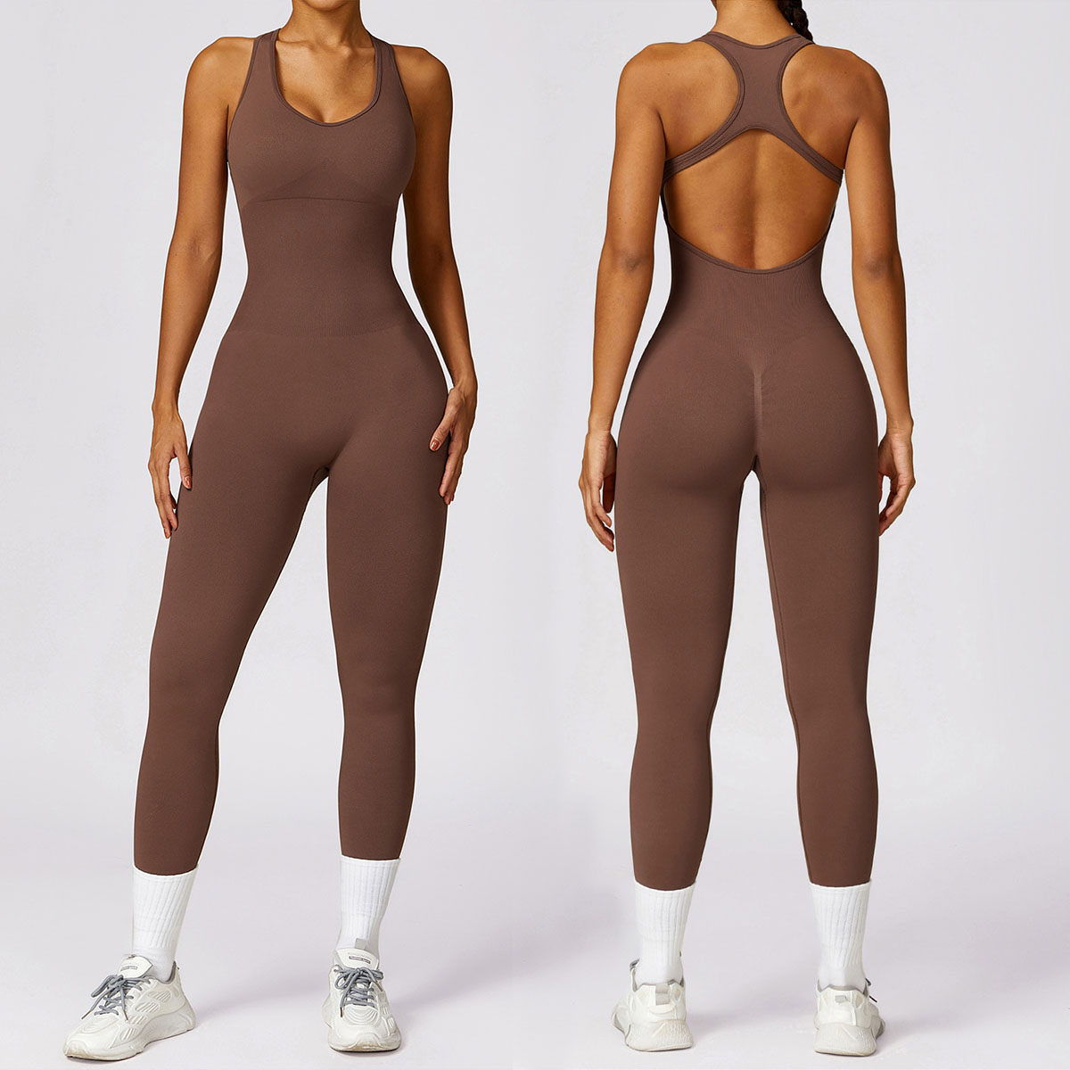 Yoga Pants High-Waist Seamless Tummy-Control Workout Running Athletic Soft Gym-Friendly Shapewear with Moisture-Wicking Fabric