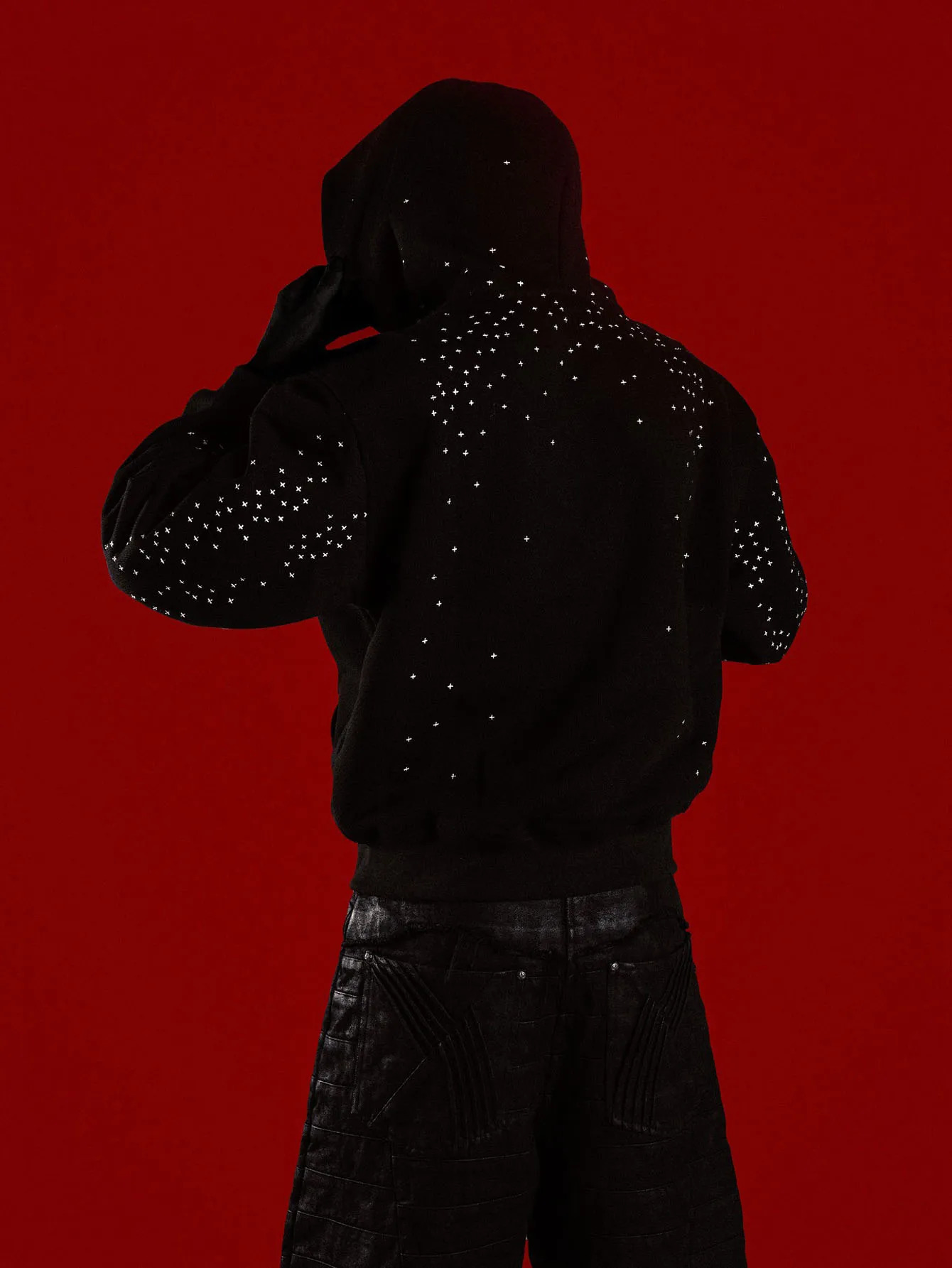 Mens Full Zip Hoodie Gothic Creative Pattern Sweatshirt Fashion Full Zip Trendy Streetwear with Pocket 251110