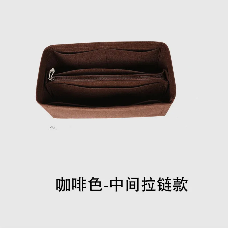 Felt Insert Bags Organizer For Lindy mini 26 30 34 Cosmetic Bag Handbag shaper Shopper Bag Makeup Travel Inner Purse 251111