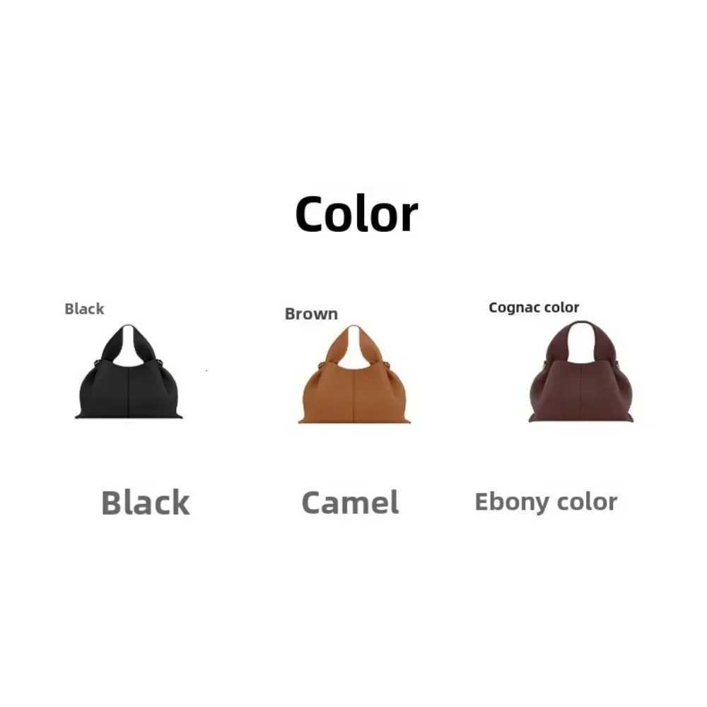 Fashionable French Cloud Light Luxury Dumpling Bag European and American Retro High-end Handbag Womens Crossbody BagT251110