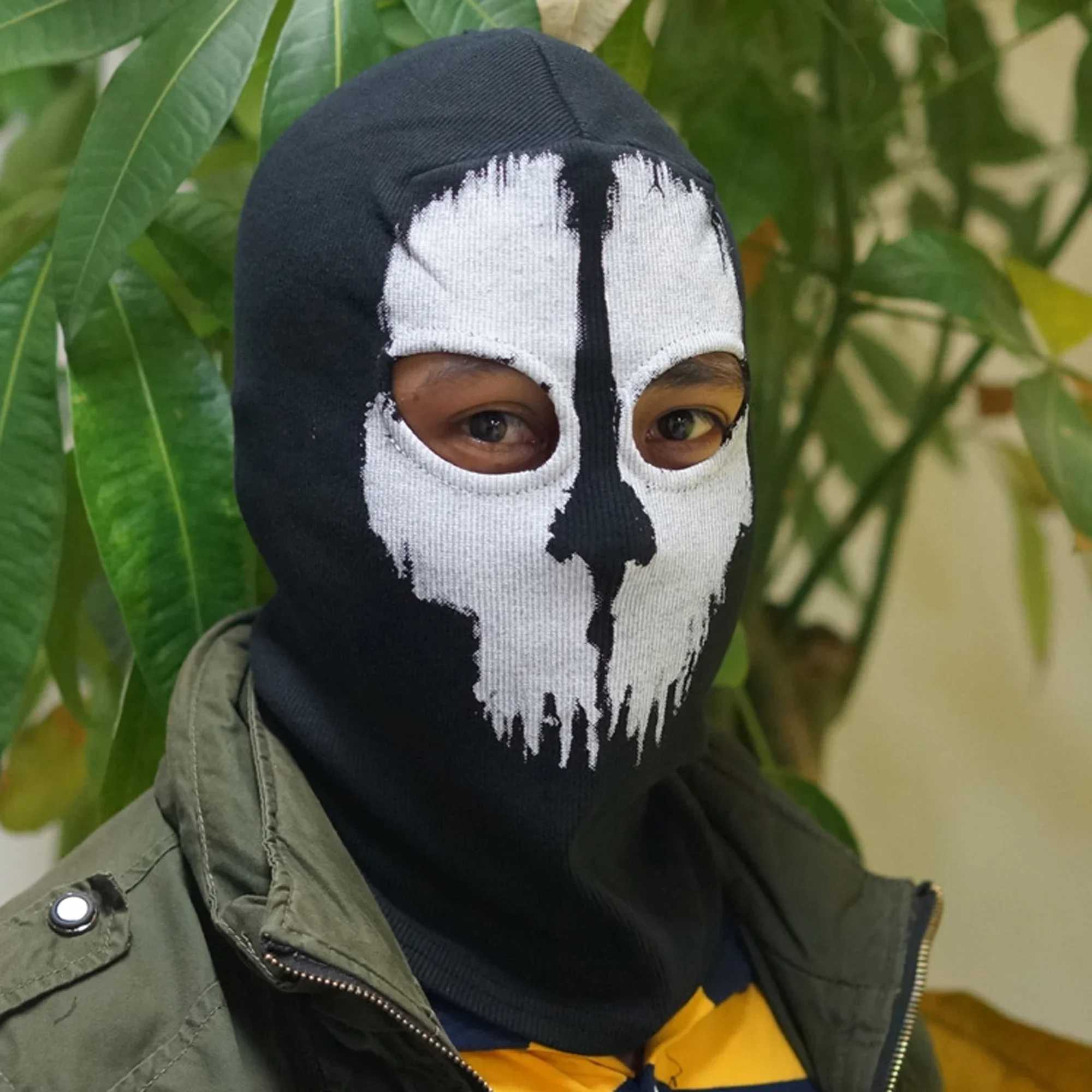 Mens Cotton Balaclava Ski Motorcycle Cycling Winter Face Mask Neck Warmer Windproof Cold Outdoor Sports Gear S251110