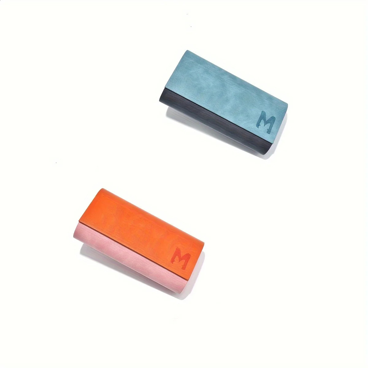 1 double-layer colored glass storage box. Fashion simplicity travel essentials 250409