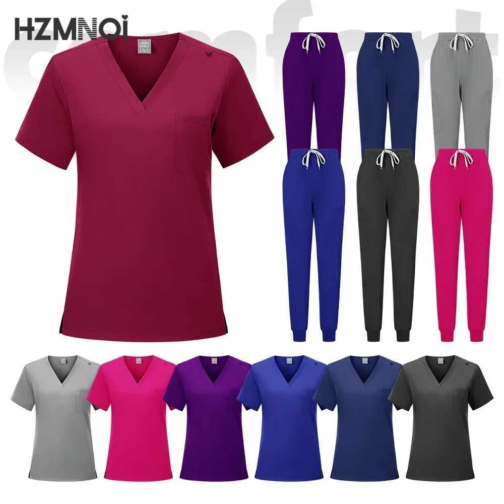 Uniformes Medicos Pet Dentist Nurse Work Clothes Women Medical Care Nurse Uniform Scrubs Medical Uniforms Woman Medical Scrubs X250410