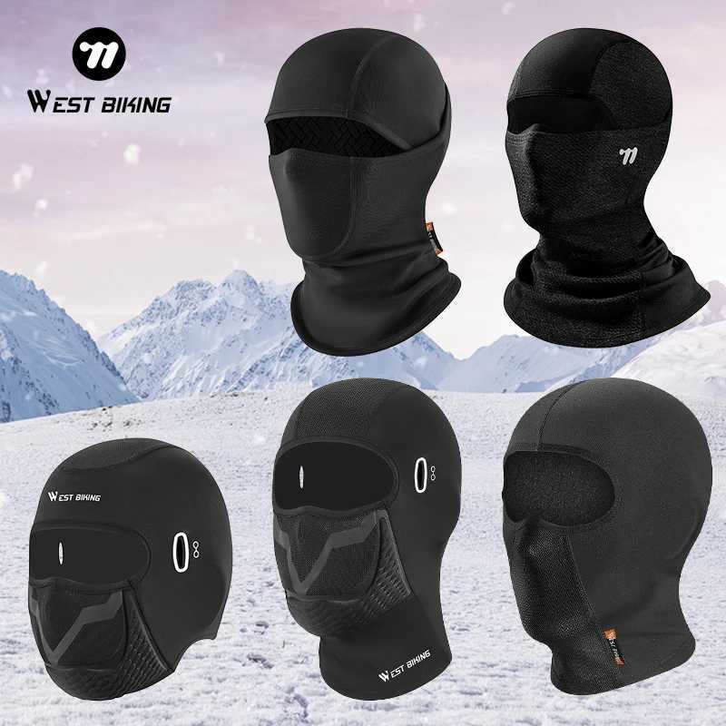 WEST BIKING Cycling Full Face Mask Motorcycle MTB Road Bike Breathable Anti Collision Bandana Bicycle Headwear Cap Equipment S251110