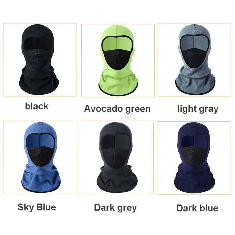 Motorcycle Balaclava Full Face Mask Winter Moto Motorbike Cycling Hood Cap Windproof Ski Racing Riding Motocross Neck Warmer S251110