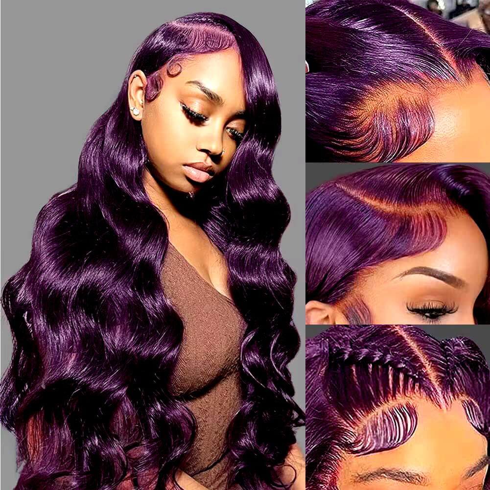 32 inch Hd Frontal Wig Deep Wave Brazilian Wigs Lace Front Look Like Human Hair Wig Long Transparent Glueless Wigs For Women PrePlucked Synthetic Hair