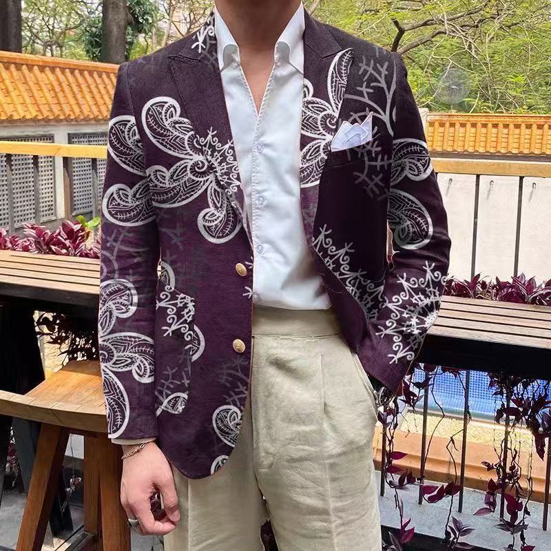 T2325 New Business Suit Men's Three-Piece Suit Set, Best Man Attire