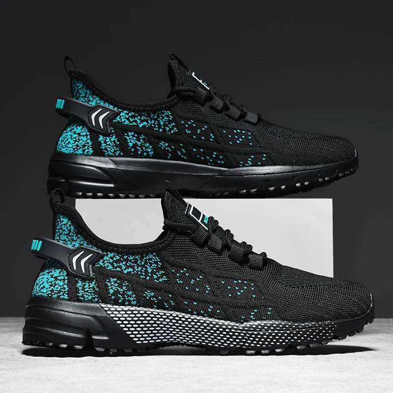 Running Shoes Men Non-slip Outdoor Gym Jogging Training Sneakers Big Size Breathable Lace-up Comfortable Sports Shoes for MenC250411