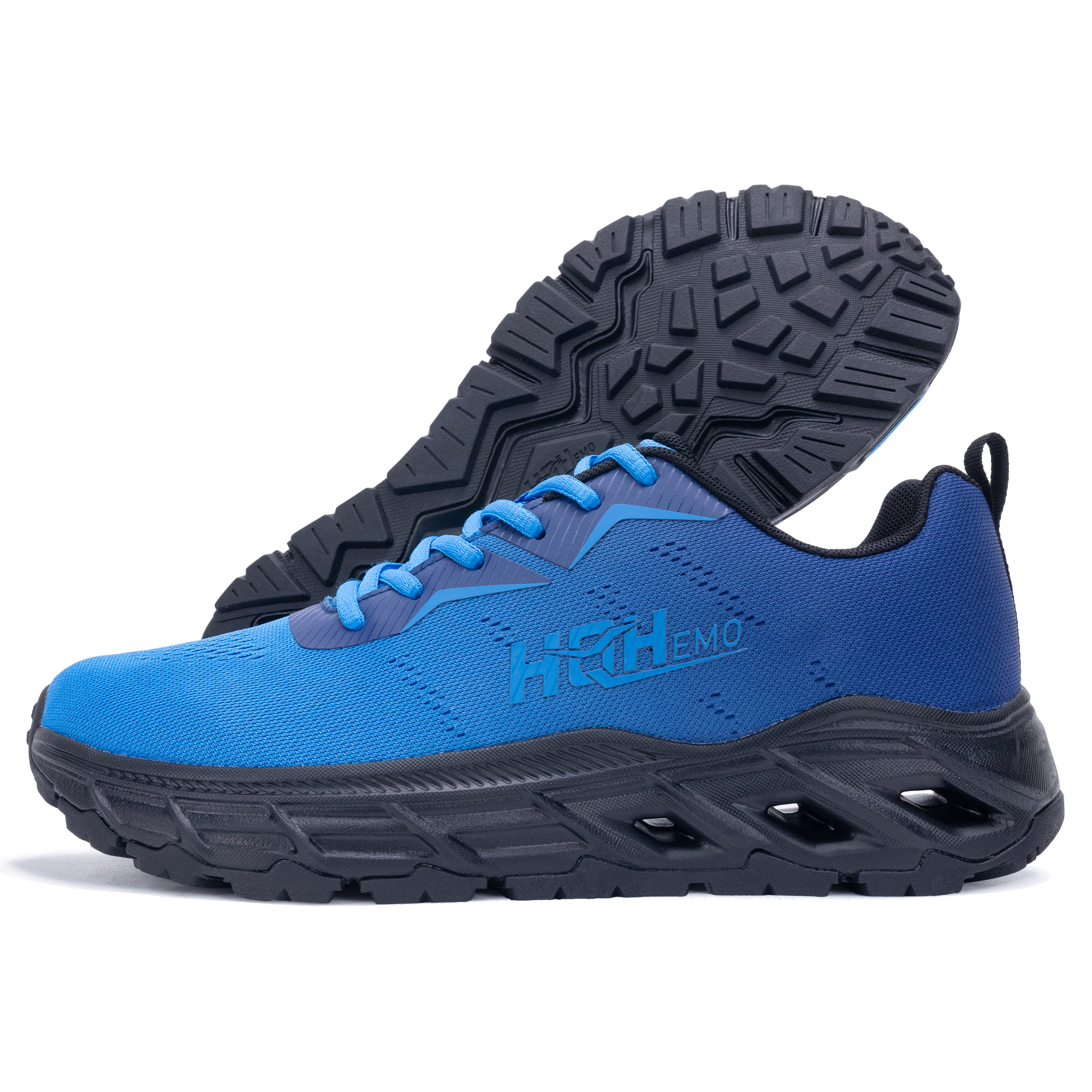 Designer Shoes 2025 High Quality Wide Trail Running Shoes for Mens - FALKON 1.0 Waterproof Hiking Sneakers Wide Width for Outdoor with Jet-Holes Sole