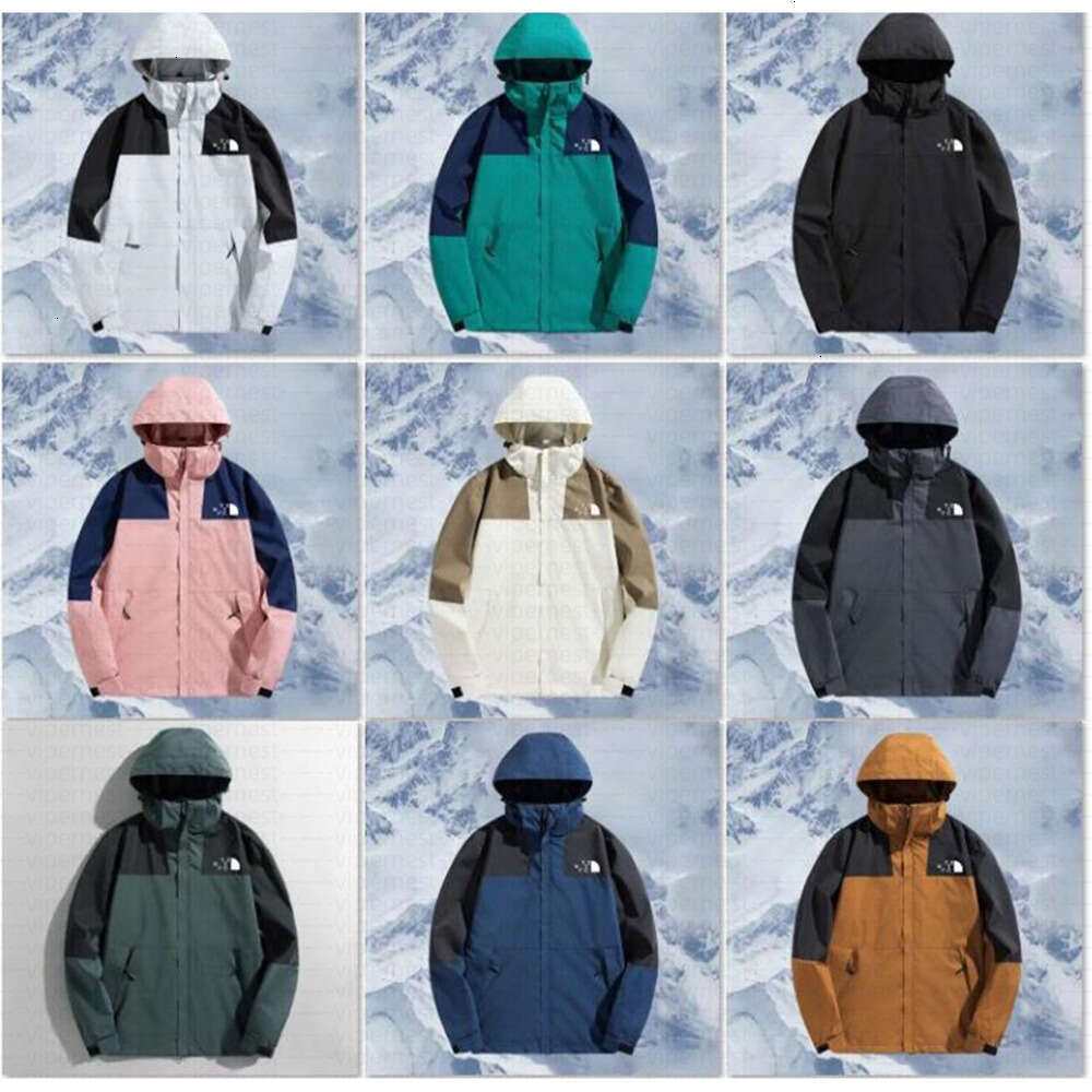 Men Waterproof Jacket Designer Fleece Hooded Jacket Outdoor Hooded Jackets Plus Size Water Mens Hoodie Coat Clothing Lightweight Waterproof Jacket Hooded