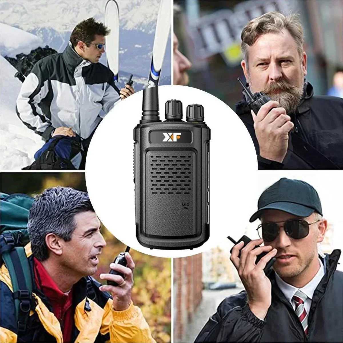 XF-888S 8W 5200mAh Walkie Talkie Two-way Ra UHF 400-470MHz 16CH Walkie-talkie Ras Transceiver Match Baofeng Ra H251111