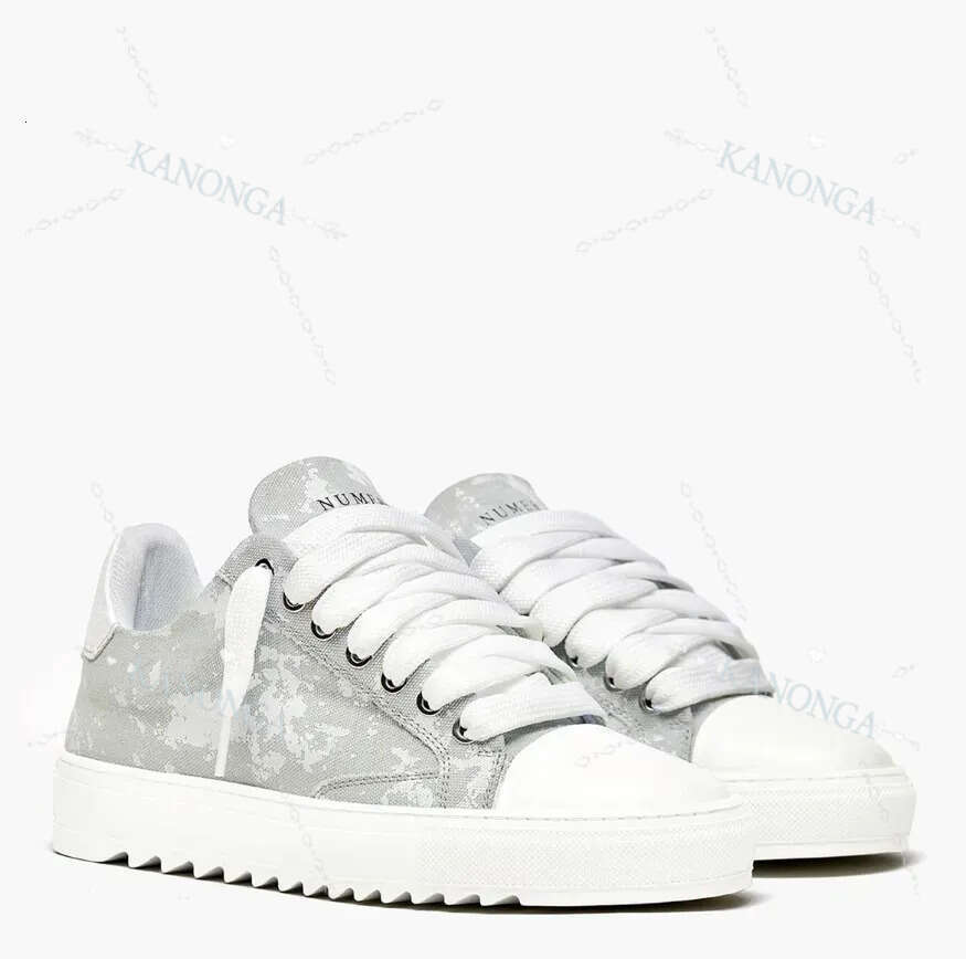 Top Quality Men Numeris Atelier Trainers Canvas Calf Leather Sneakers Grey Black White Navy Breathable Runner Sports Luxury Brand Man Discount Footwear BOX
