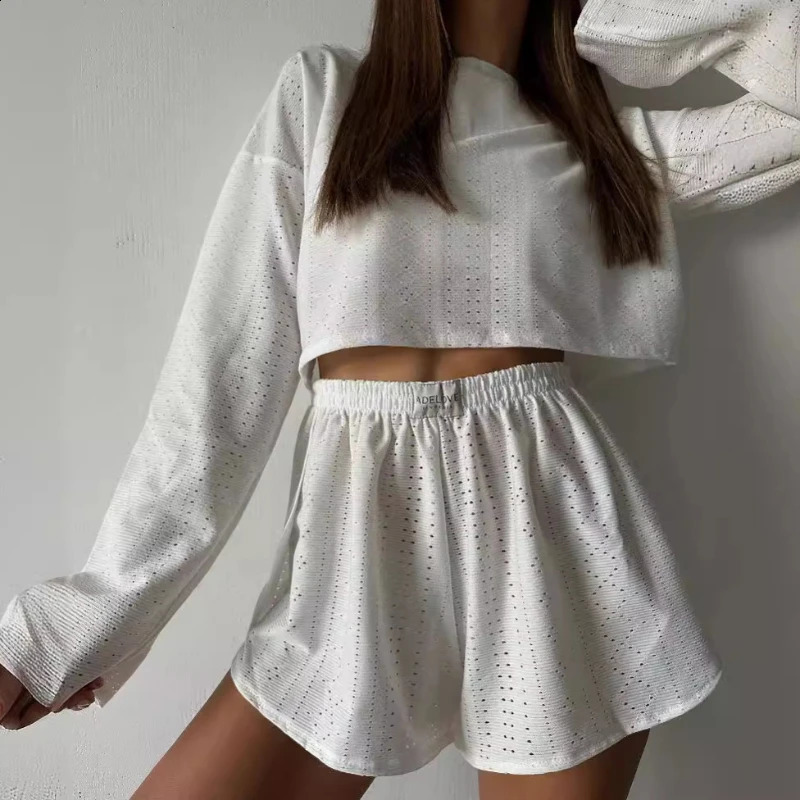 Womens fashion ultra-thin pajama set two-piece pajama casual pajama solid pajama womens pajama 250411