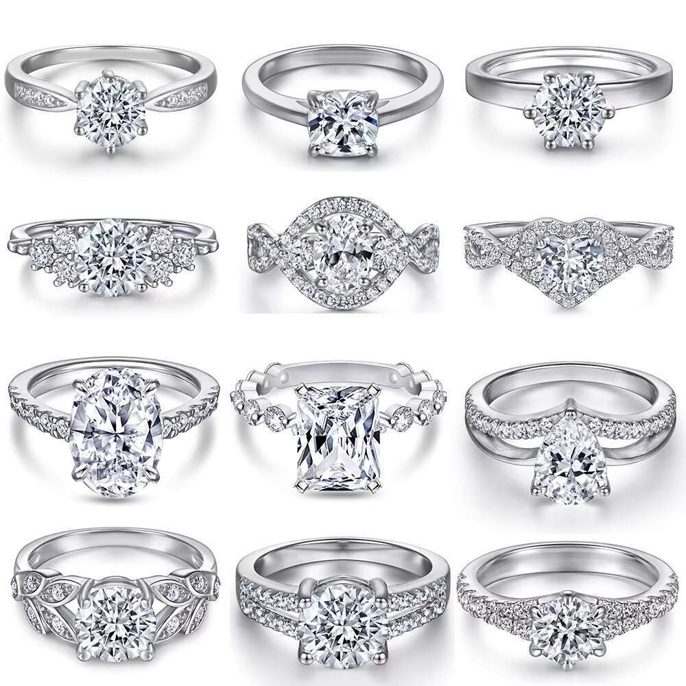Sterg Engagement Wedding Ring Tong Hot Selg Sier Sets Jewelry Vendors Rings