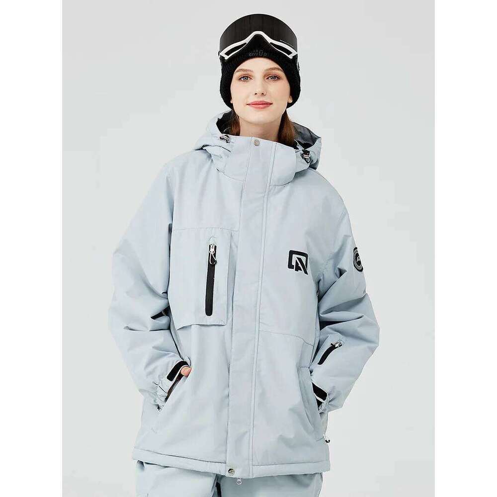 Ski For Men Women Waterproof Windproof Breathable Super Warm Snow Coat -30 Degrees Skiing And Snowboarding Jacket