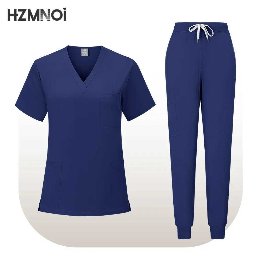 Doctors and Nurses in Beauty Sn Pet Hospital Dental Clinic and Operating Room Stylish Medical Work Uniform Set X250410