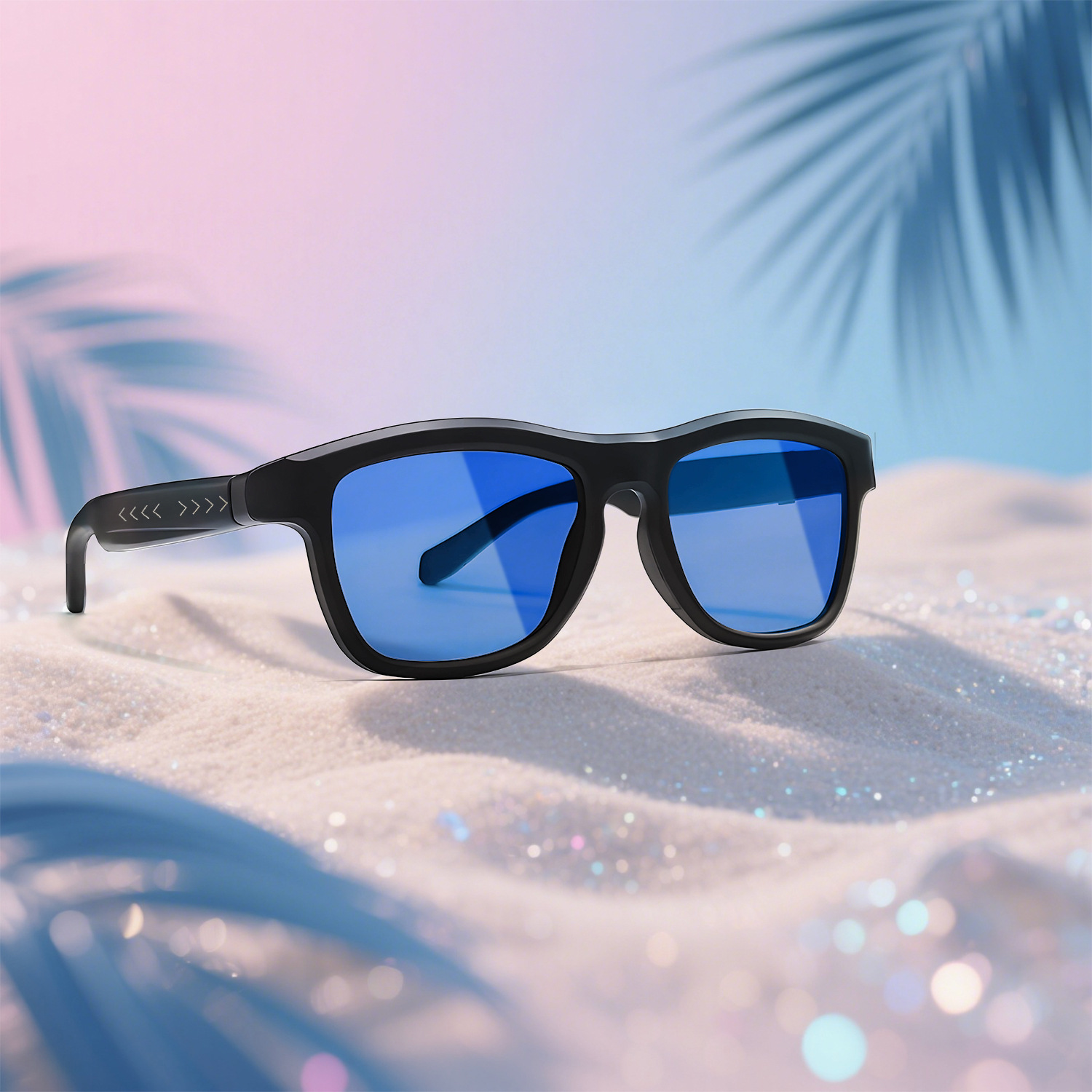 New Cross-Border Photochromic Smart Dimming Glasses Bluetooth Smart AI Glasses Support Music Playback, Calls, and AI Translation