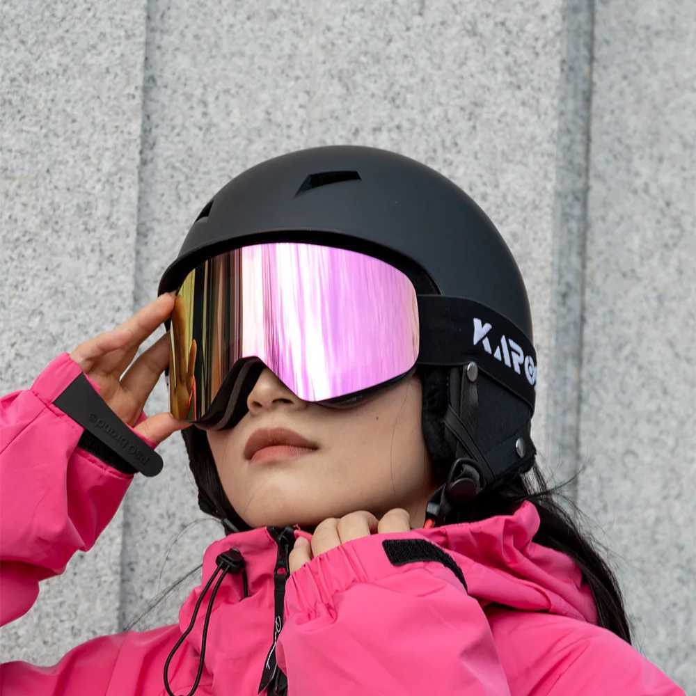 KAROS Ski Goggles Magnetic Anti-fog Lens Skiing Glasses Double Layer Polarized UV400 Snowboard Goggles Men Women Winter Sports K251110