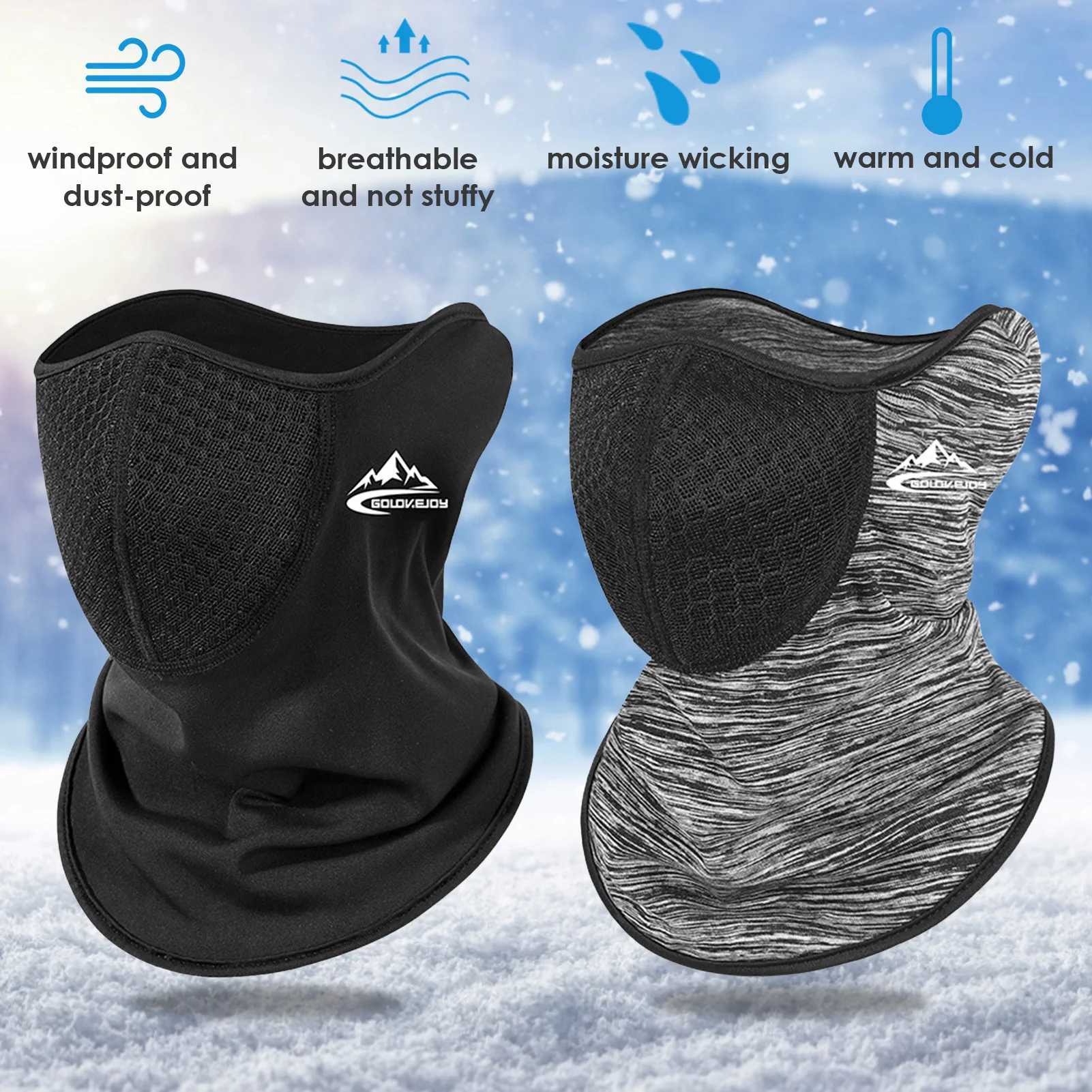 Warm Neck Guard Scarf honeycomb vents Neck Cover Bike Half Face Mask Cover Windproof Cycling Headscarves For Cycling Camping S251110