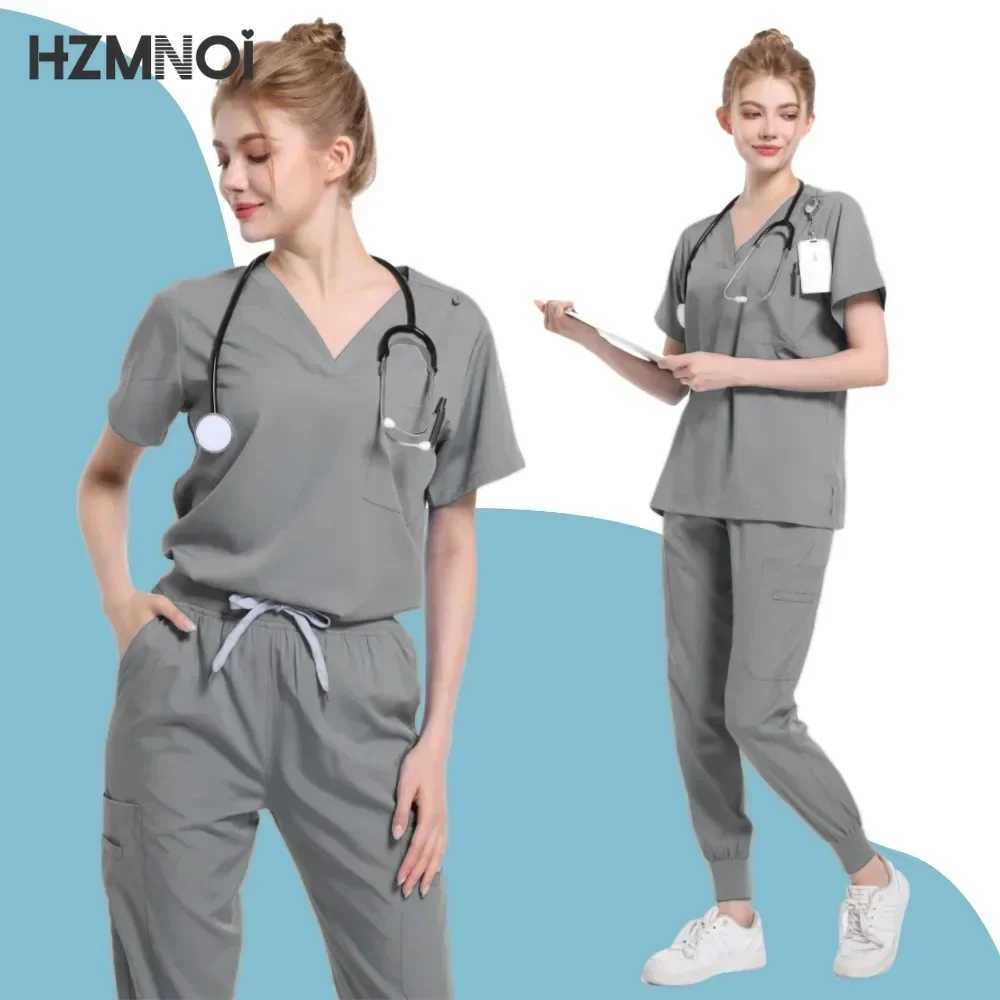 Nurses Dress Separate Set Womens Oral Dental Surgery Cosmetic Plastic Surgery Hospital Doctors Uniform Nurse Uniform X250410