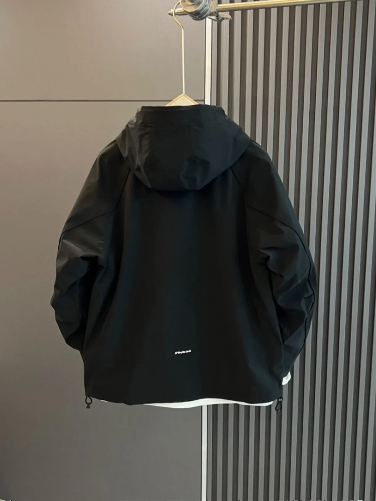 Spring Autumn Mens Casual Hoodie Jaet Outdoor Faion Simple Color Workwear Coat Youth ular Stand Fit Ox C 251105