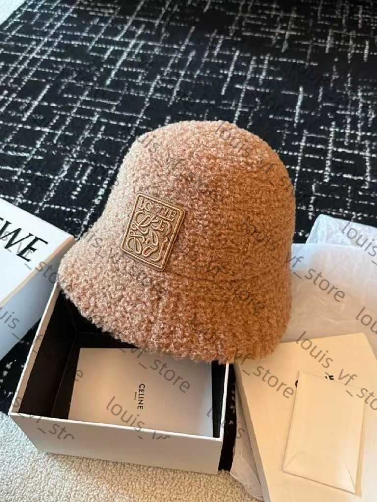 Autumn and Winter Fisherman Hat Outdoor Windproof Warm Versatile Fashionable Stylish Lamb Bucket for Children H250411