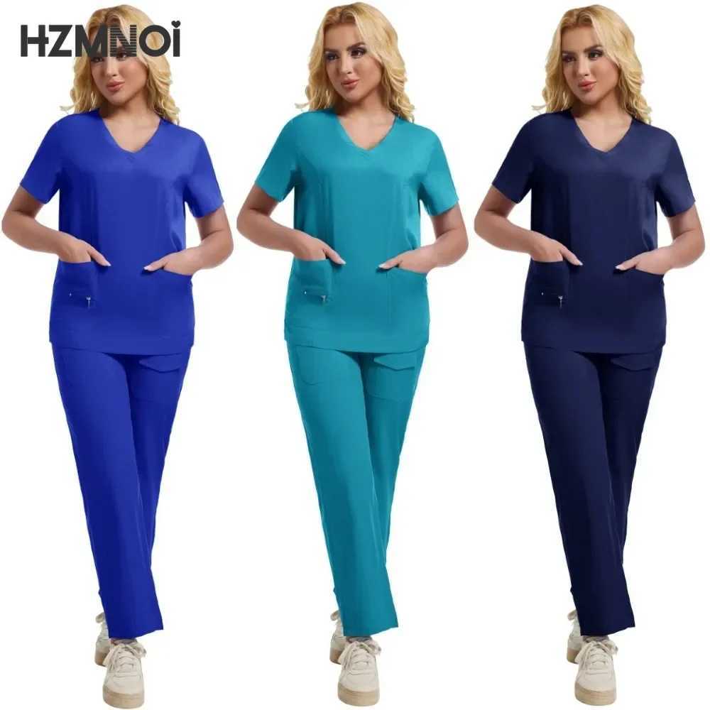 High quality medical washers uniforms nurse accessories pet clinics doctors work clothes multi-color anesthesiologists uniforms nurses X250410