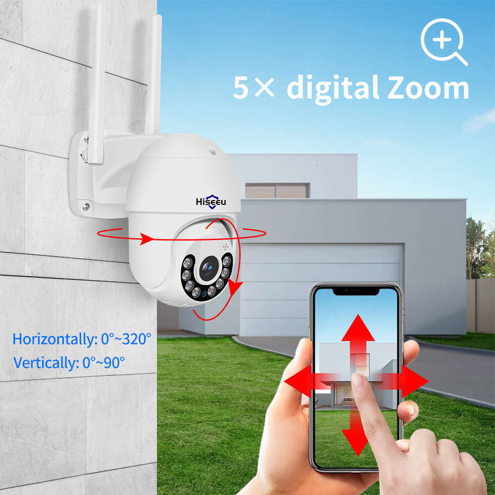 Hot outdoor waterproof wireless panoramic webcam HD WIFI monitoring home remote