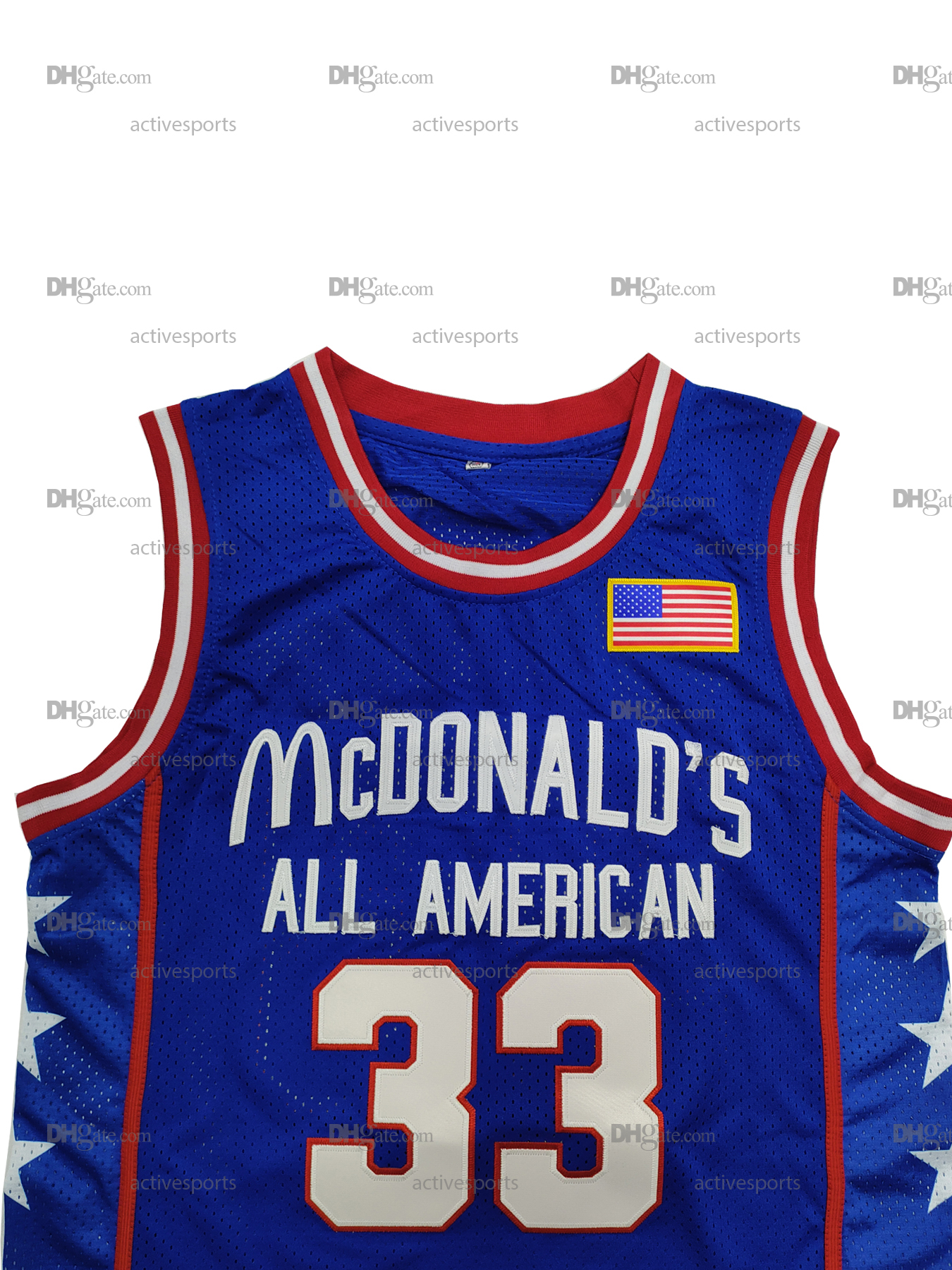 IN STOCK Mens 33 Bryant High School Basketball Jersey Stitched Name Number