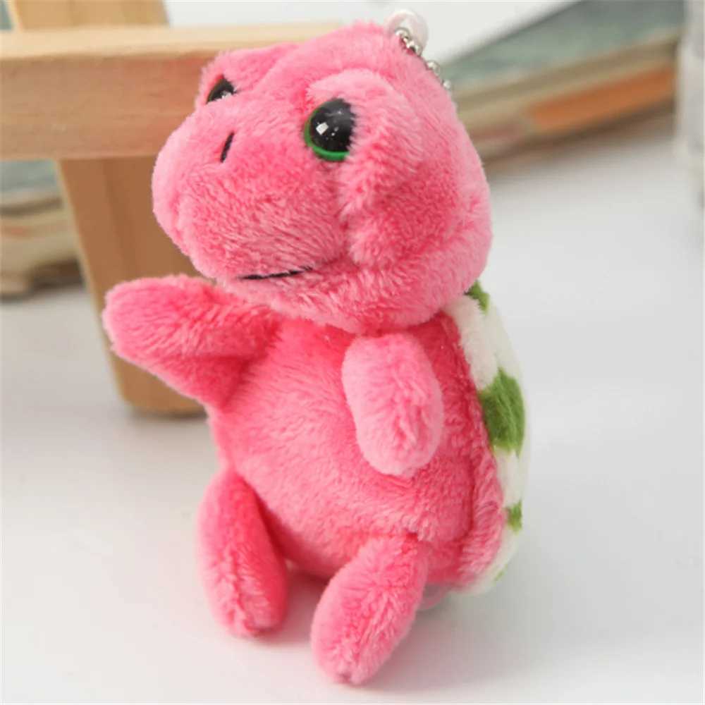 Small 6CM Tortoise Keychain Charm Keyring Chain Womens Pendant Plush Toy Keyring W250411