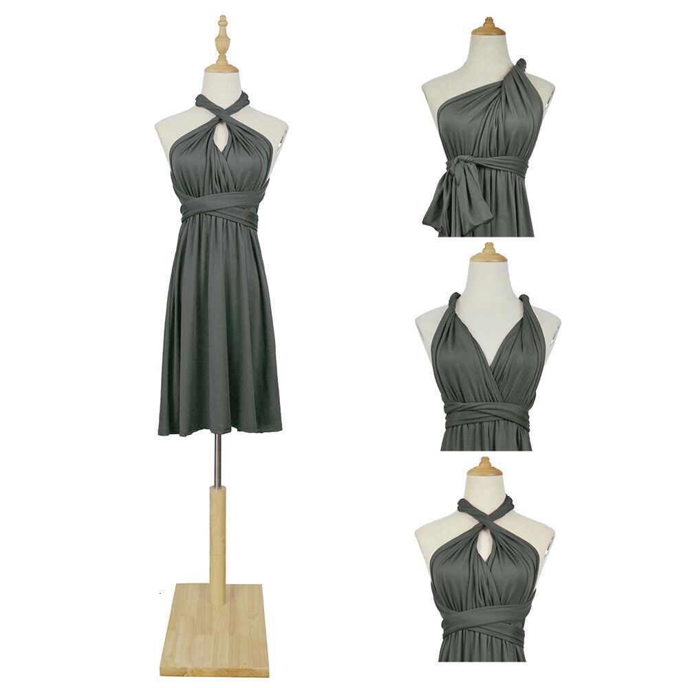 Dresses bridesmaid multi dressing bandage sisters large women's dress
