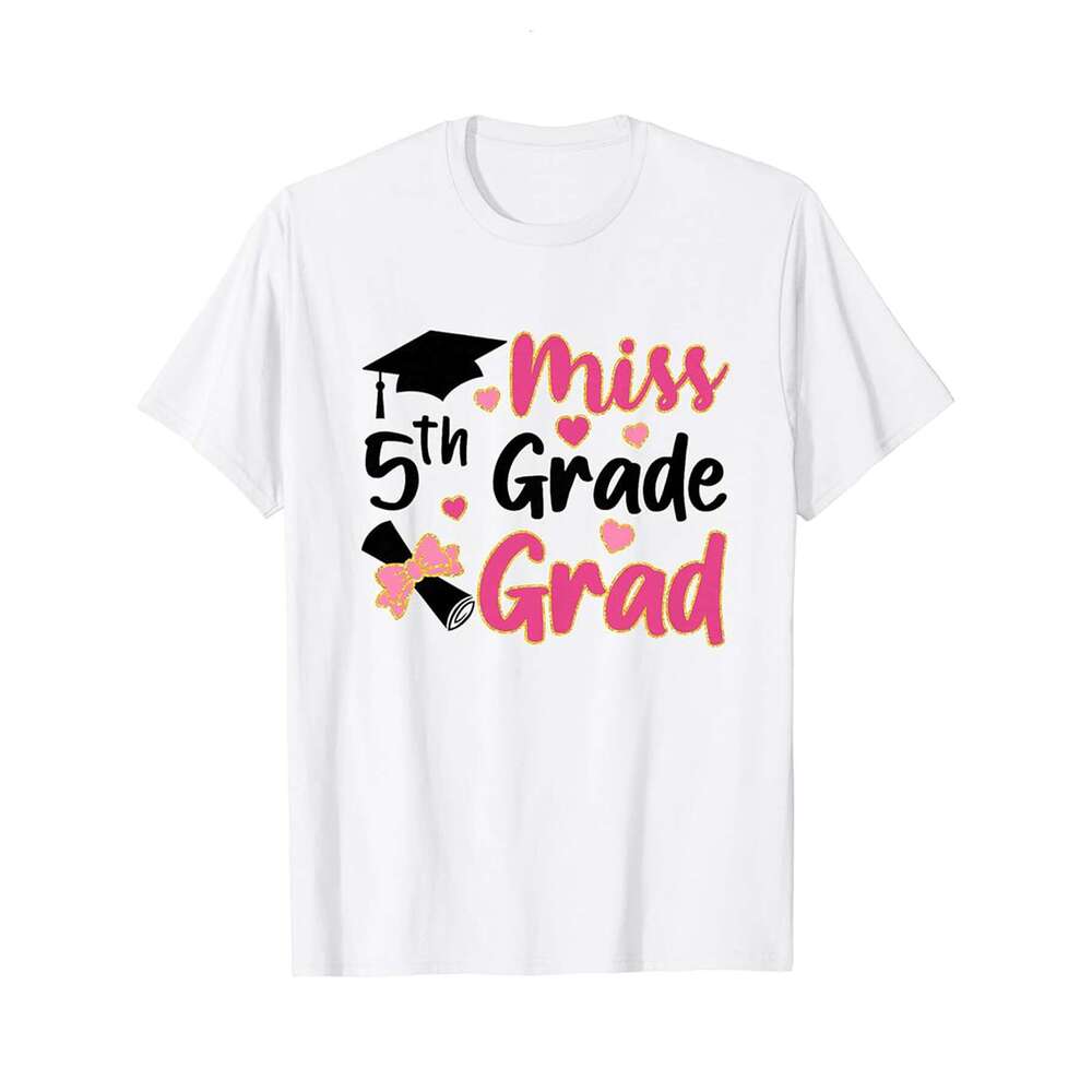 Designer T shirt Last Day Autographs 2024-2025 Last Day Of School - 220g T shits