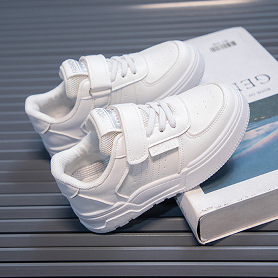 Kids Running Shoes Casual Children White Sneakers Fashion Toddler Kidszworld Girls Sport Shoes PU Leather Boys Shoes Trainers Size 26 - 37 K0232