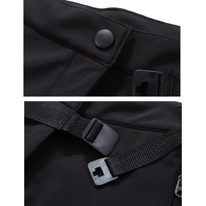 Young Girl Autumn Winter Pants Camping Skiing Hiking Waterproof Windproof Soft Shell Fleece Warm Outdoor Sports Trekking 251107