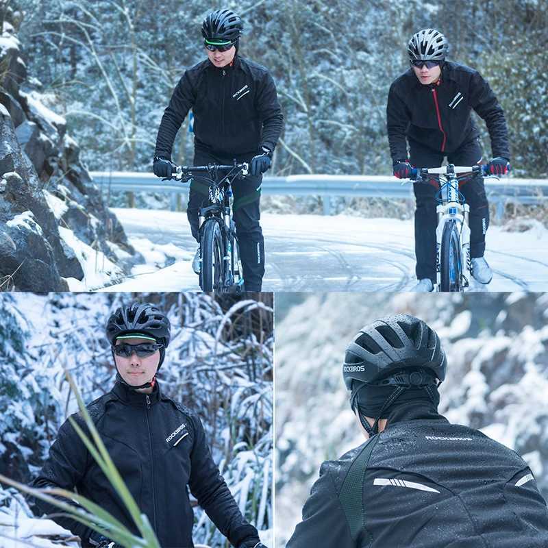 ROCKBROS Winter Face Mask Breathable Ski Cycling Scarf Running Training Balaclava Outdoor Sports Warm Winderproof Bike Equipment S251110