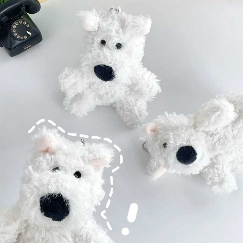 1 Cute Western Highland Inflatable Doll Cartoon Pendant Kavay Doll Keychain Bag Pendant Childrens Gift W250411