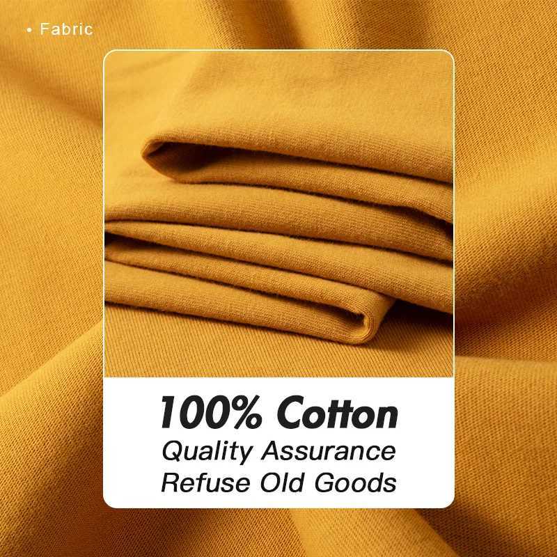 6.7oz 190gsm pure cotton T-shirt mens solid top womens customized team uniform class clothing summer brand customization M250411