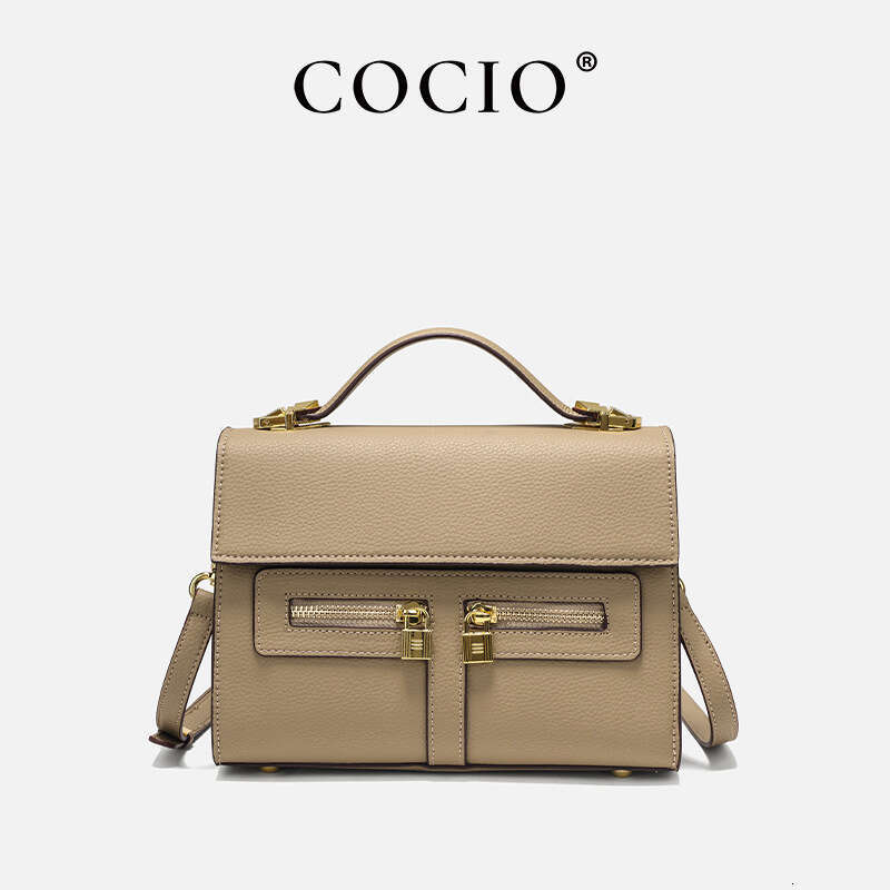 COCIO Evening Bag Leather Tote Bag Women's Designer Handbag Fashion Bag for Ladies 2025 Top Quality Luxury Designer Shoulder Bag