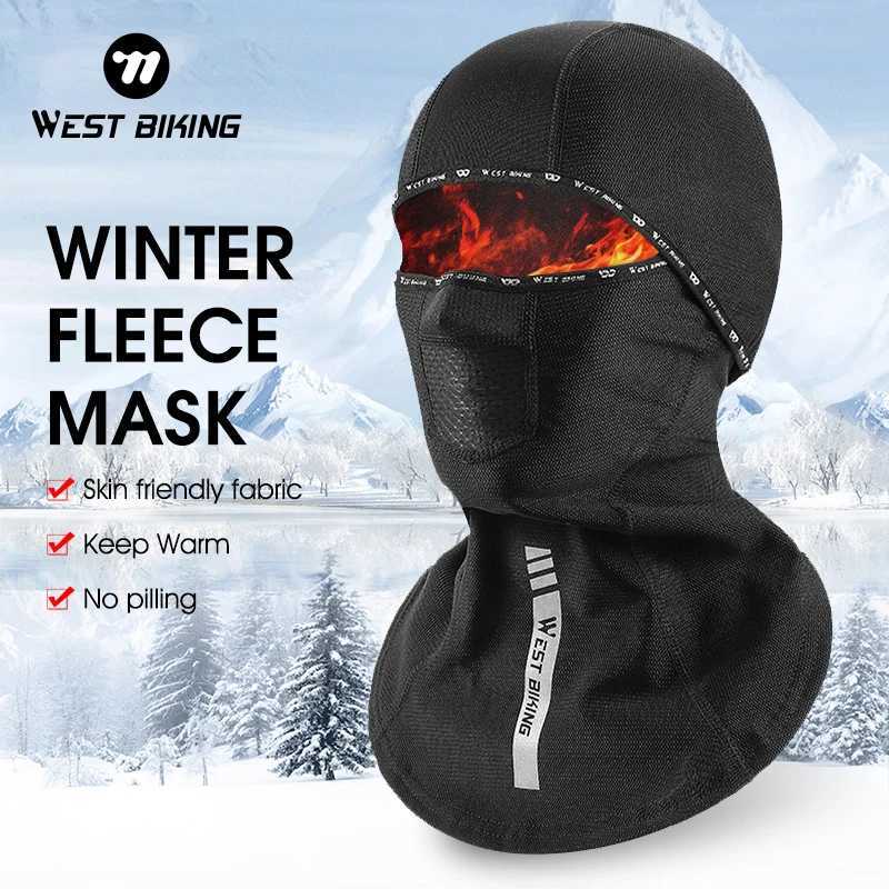 WEST BIKING Warm Winter Cycling Cap Fleece Women Men Sport Scarf Balaclava Ski Snowboard Bike Bicycle Hat Motorcycle Neck Warmer S251110