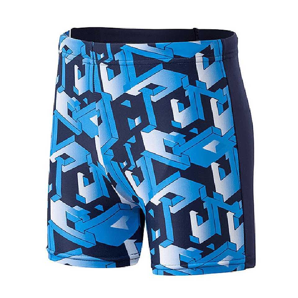 Young boy swimming interference machine solid swimsuit UPF 50+sun prefabricated fast drying sports swimsuit childrens swimming shortsW250410