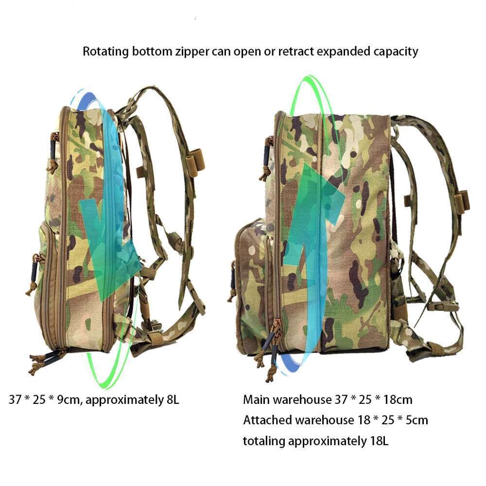 durable d3 tactical shoulder backpack versatile assault travel gear storage solution
