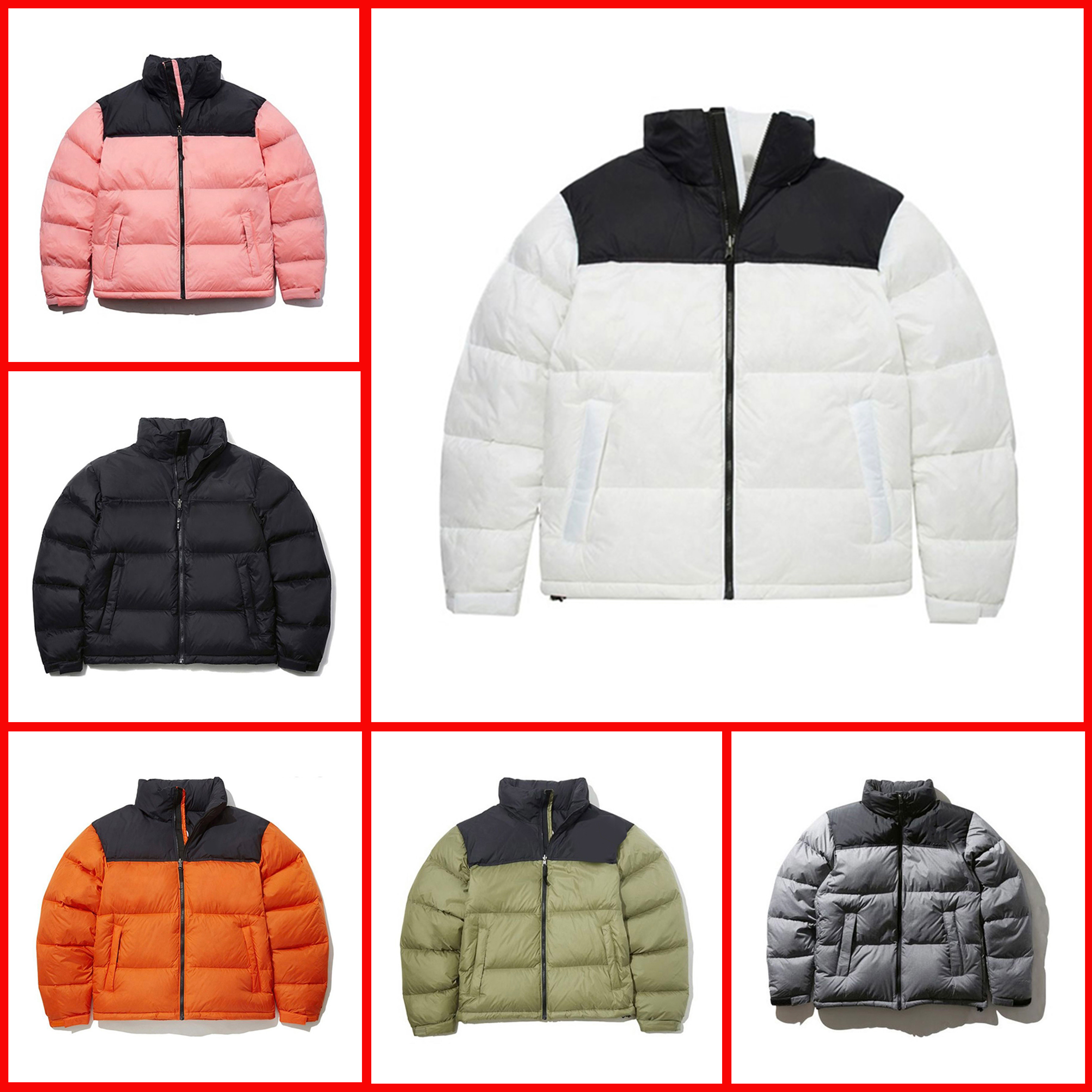 the northes face puffer jacket down jackets for men winter sale parkas coats water-repellent finish stowable Packable Jacket winter jacket size s-4xl