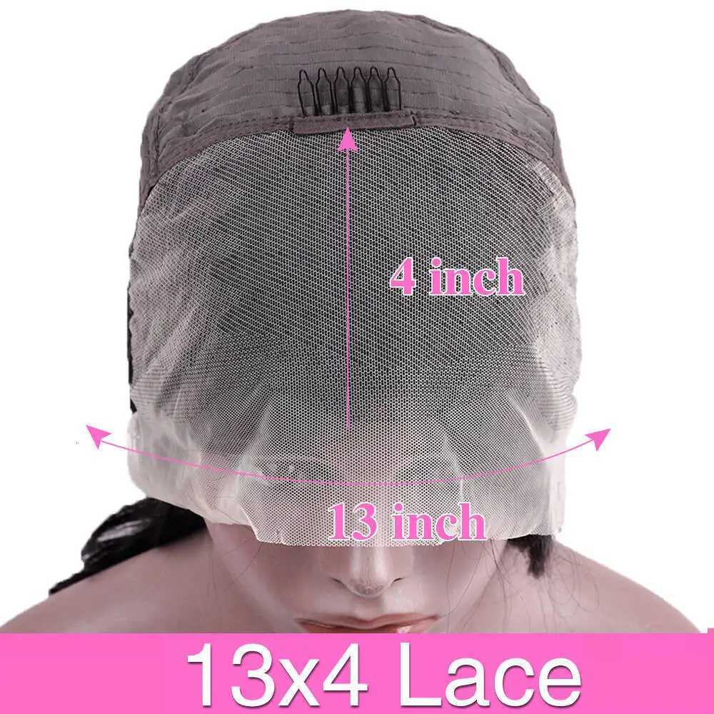 200 Density 13x4 Short Bob Straight Brazilian Remy Hair HD Transparent Lace Full Lace Frontal Wigs 100 Human Hair For WomenT251111