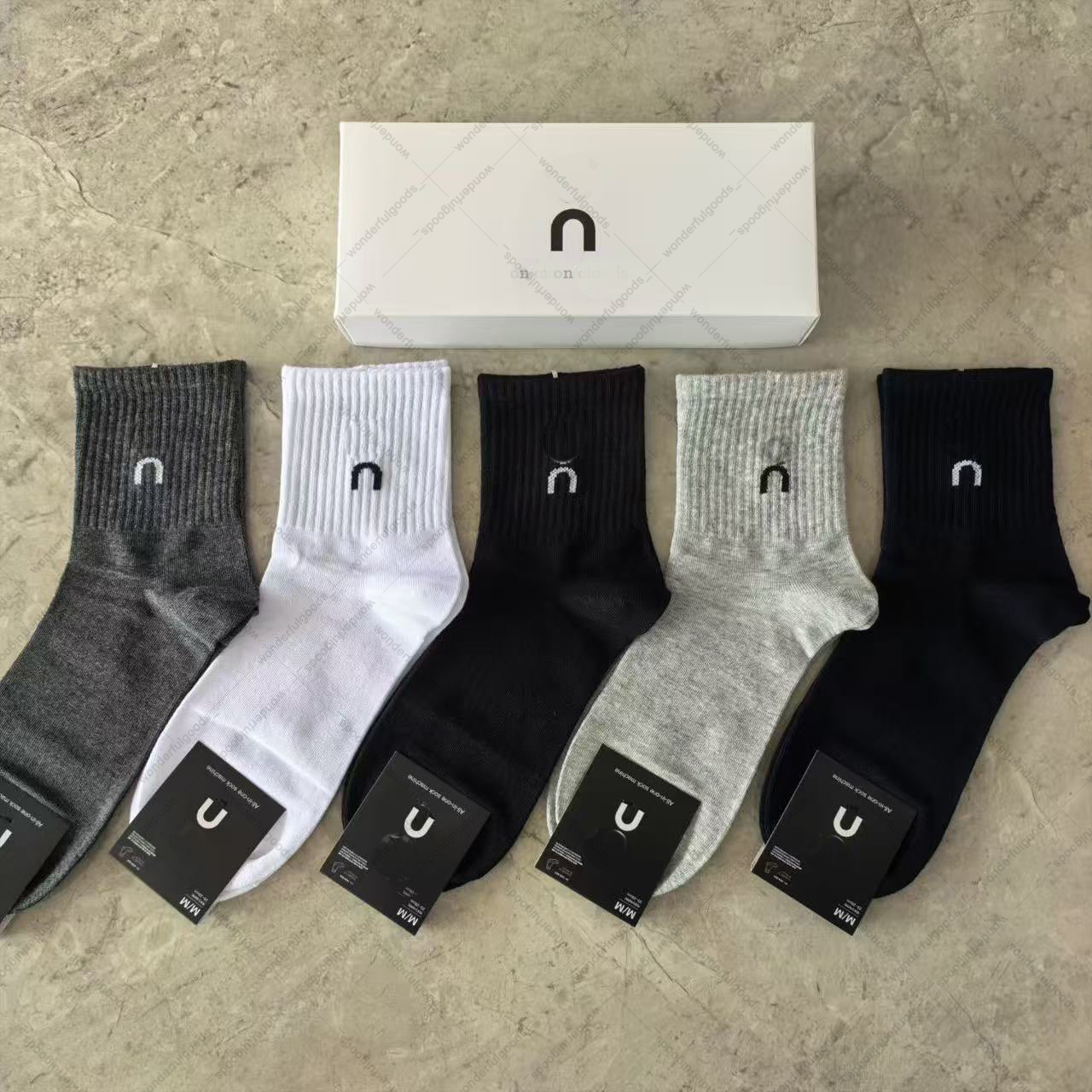 mens socks designer socks classic cotton socks solid color sports couple womens onclouds mens socks