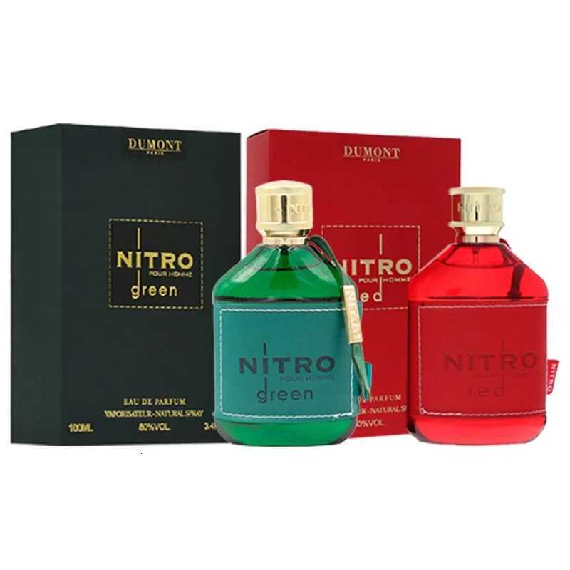 Dumont Nitro Red Nitro Green Eau De Parfum Spray 100ml Original Arab Perfumes Lasting Floral Fruit Fragrance Perfume Hombre Gift W251111