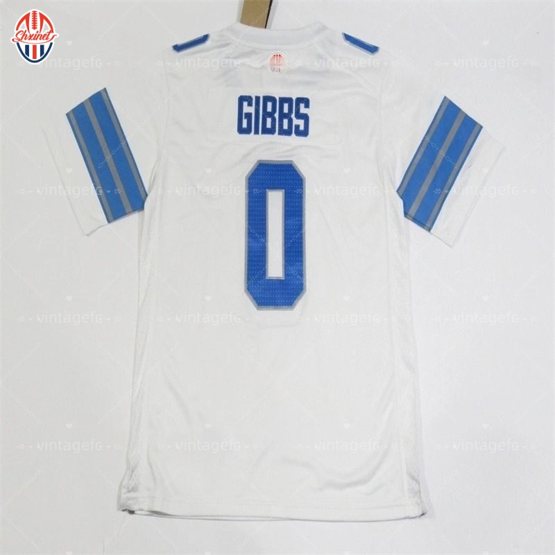 custom2025 0 Anthony Firkser 97 Adan U T C H I S O N Football Jersey 14 St. Brown 26 Gibbs 9 Williams 70 Dan Skipper Custom Any NameNumber - view 4