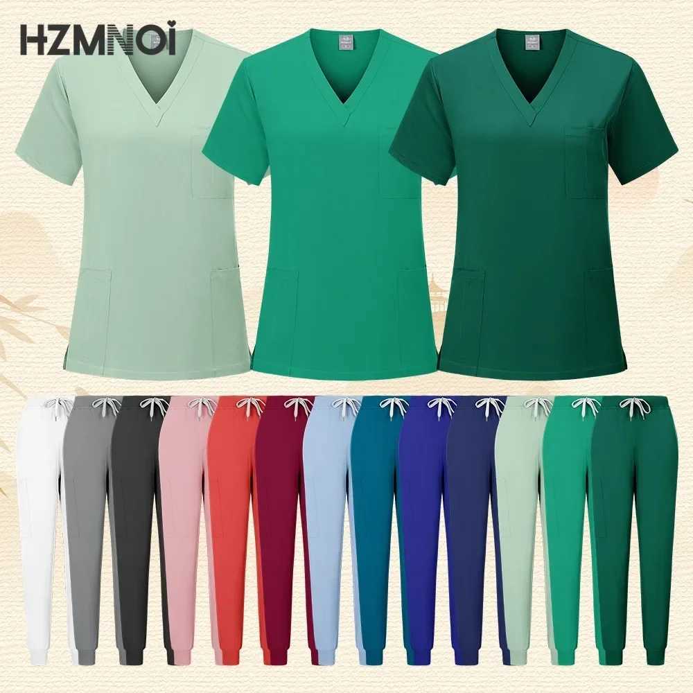 New Medical Scrubs Quick Dry Nurse Uniforms Comfortable Surgery Overalls Pet Hospital Outwear Durable Beauty Sn Workwear X250410