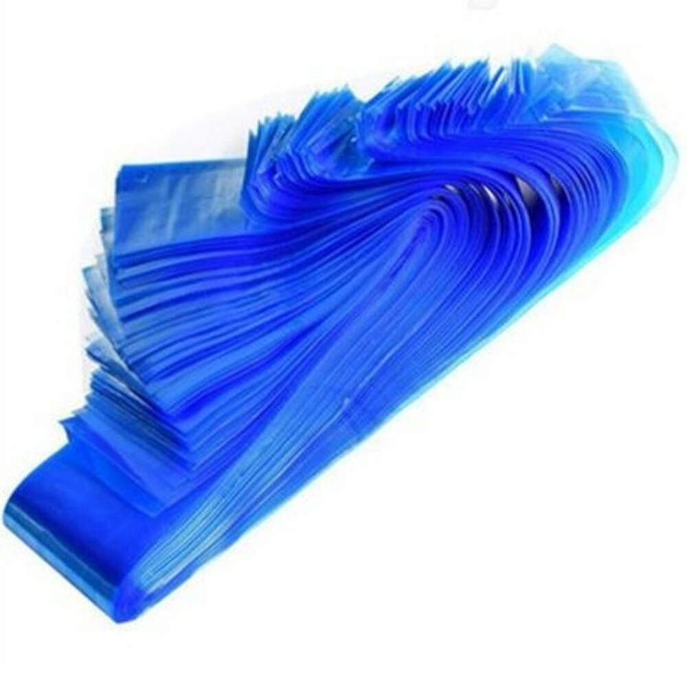 Pro Disposable Plastic Blue Tattoo Clip Cord Sleeves Cover Bag Professional Tattoo Bag Accessory For Tattoo Machine Supply 100pcs/lot Bolsa De Tatuaje